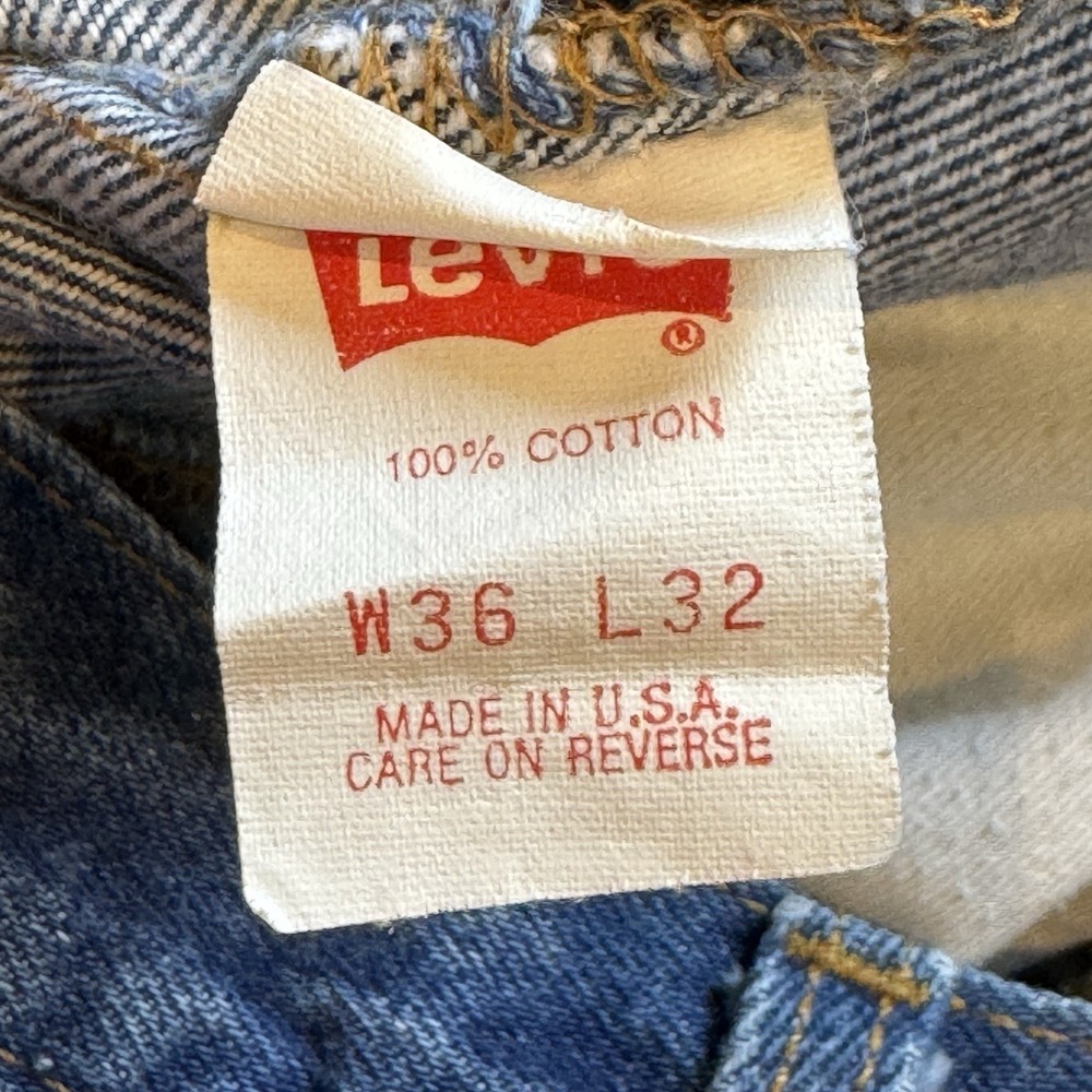 Vintage Levis 501xx Men's Size 36x33 Fit 32x28.5 Made In USA - Picture 12 of 13